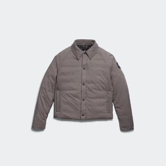 Canada Goose Manteau Lodge Coach Black Label (Hommes, Coastal Grey, TTTG)