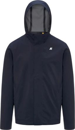 K-Way Jacko Stretch 2L Jacket - Heren - Zomerjassen - Blauw - 2XL - Polyester - Jassen