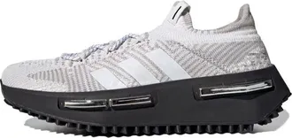 adidas Originals NMD S1 Shoes White Silver Metallic Black ID0361