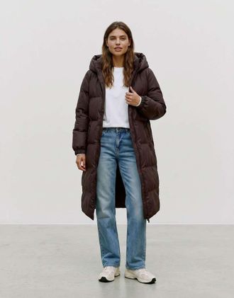 Vero Moda cappotto marrone cioccolato