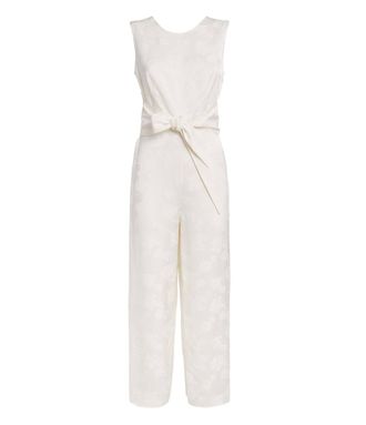 Claudie Pierlot Jacquard Sleeveless Jumpsuit Size S