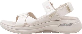 Skechers Womens/Ladies Go Walk Attract Arch Fit Sandals (8 UK) (Natural)