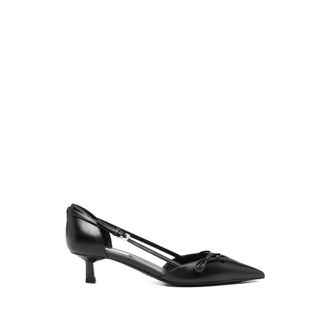 Prada Open-side Leather Pumps
