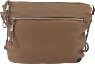 Gucci Pre-owned Cross Body Bag - Dames - Vintage Schoudertas - Bruin - ONE Size - Leer - Vintage