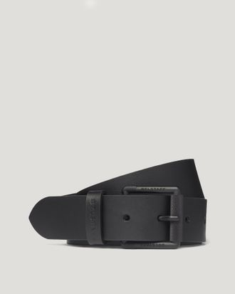 Belstaff Cintur&oacute;n Con Hebilla De Cilindro Para Unisex Cuero Becerro Negro M