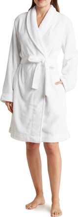Calvin Klein Plush Robe in 100 White at Nordstrom Rack, Size X-Small/small