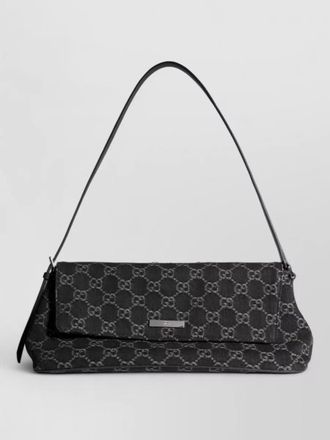 Gucci madison medium denim shoulder bag