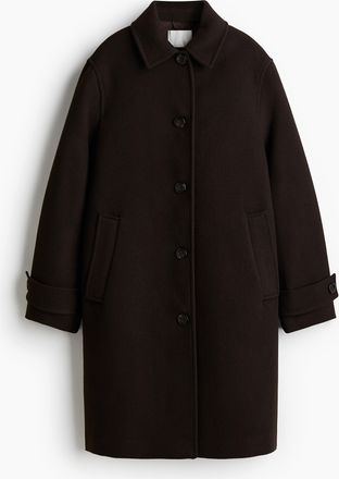 H&M Car Coat - Brown
