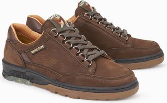 Mephisto Mens Mick Casual Shoes In Dark Brown