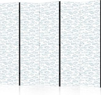 Artgeist Biombo Decorativo Artgeist Tela Flizeline Estructura Madera 225 X 172 Cm