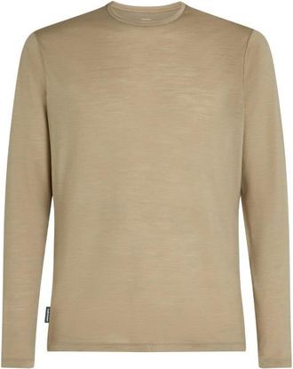 Icebreaker Merino 125 Cool-Lite Sphere III L/S Tee Merinoshirt für Herren | beige