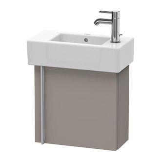 Duravit Duravit Vero Vanity Unit Wall Hung 6270, Con 1 Puerta, Puerta Colgada A La Derecha, 450 Mm, Color (frente/cuerpo): Decoraci&oacute;n Basalto Mate - Ve6270r43
