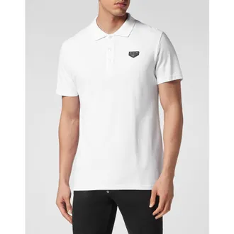 Philipp Plein Polo Shirt Comfort Men in White at Nordstrom, Size Xxx-Large