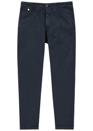 Replay Benni Hyperflex X.lite Cotton-blend Chinos - Navy - 38 (W38 /xxl)