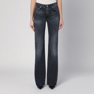 Haikure Flora Black Washed Jeans