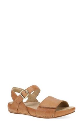 Dansko Tinsley Ankle Strap Slide Sandal in Natural at Nordstrom, Size 11.5-12Us