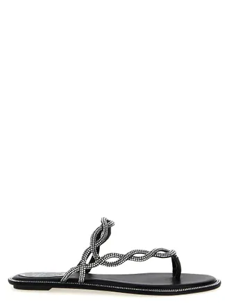 Rene Caovilla Womens Braid Sandals