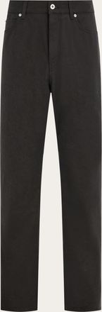 Ferragamo Men Five pocket trouser Blue