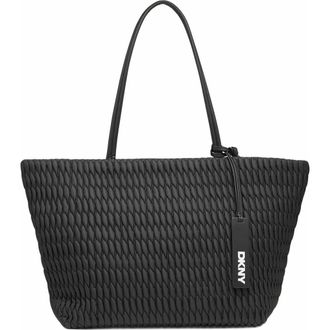 DKNY Mack Large Tote Bag in Black/black at Nordstrom