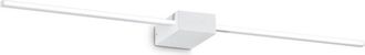 Ideal Lux Applique Da Parete Contemporaneo Theo Alluminio Bianco Led 13,5W 3000K Ip20