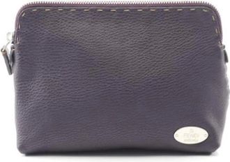 Fendi Pre-owned Clutches, female, Purple, Size: ONE SIZE Pre-owned Vintage Clutch