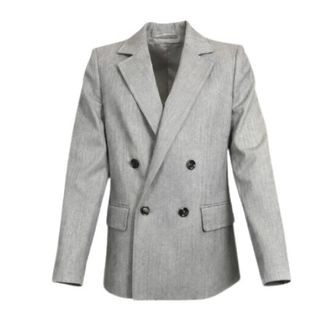Max Mara Locarno Blazer - Dames - Jassen - Grijs - Maat: S Wol