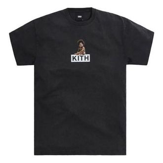 Kith For The Notorious B.I.G Ready To Die Classic Logo Vintage Tee Black KH030055-100
