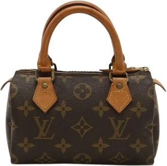 Louis Vuitton Pre-owned Mini Bags, female, Brown, Size: ONE SIZE Pre-owned Monogram Mini Handbag