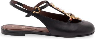 Etro Flat Slingbacks