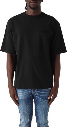 Dsquared2 Tops, Heren, Zwart, XL, Katoen, T-Shirt