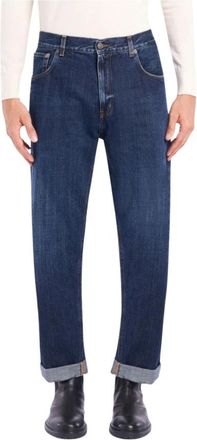 Dondup Straight Jeans - Heren - Regular Fit Jeans - Blauw - W31 - Denim - Jeans