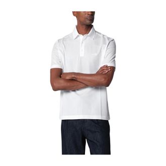Ermenegildo Zegna Polo Shirts, male, White, Size: 2XL Uh348A3 Polo