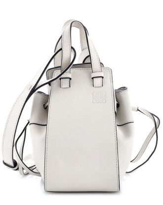 Loewe Beige Sheep Leather Hammock Bag Mini (Authentic Pre-Loved)