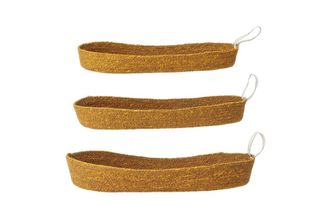 Bloomingville Bandeja de junco de mar marr&oacute;n