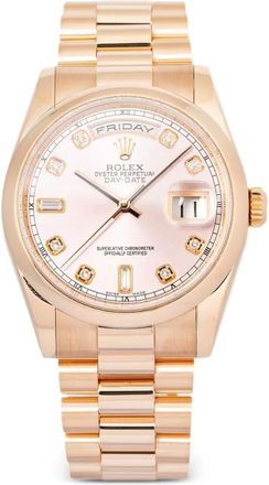 Rolex Sunburst 36mm watches - Roze
