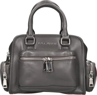La Carrie Tassen.. Grijs - Dames - Handtassen - Grijs - ONE Size - Leer - Tassen