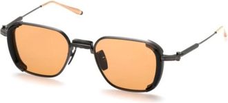 Akoni Eclipse Zonnebrillen - unisex - Zonnebrillen - Zwart - 49 MM - Accessoires