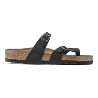 Birkenstock Sliders, female, Black, 7 UK, Mayari Vegan Sandals