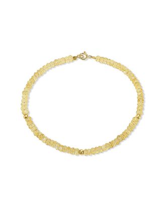 Jewelmak 14K Citrine Bracelet