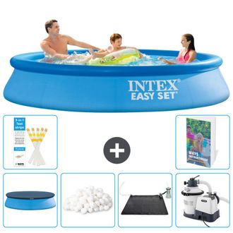 Intex Piscina Easy Set Redonda - 305x61 Cm - 7-piezas S12