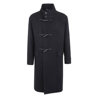Tagliatore Heren, Mantels, Zwart, Maat: M Wol