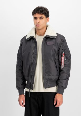 Alpha Industries Bomberjacke ALPHA INDUSTRIES B-15 III TT Two Tone, Herren, Gr. XXL, grau (vintage grau), Obermaterial: 100% Nylon, Futter: 100% Polyester, &Auml;rmelfutter