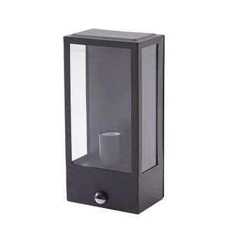 Lindby Lindby - L&aacute;mpara De Pared Exterior ilana En Negro Acero