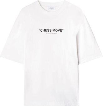 Off-white Chess Move short-sleeve T-shirt - men - Cotton - S