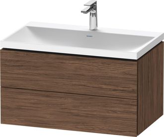 Duravit Duravit L-cube Conjunto En C Suspendido, 2 Cajones, Sin