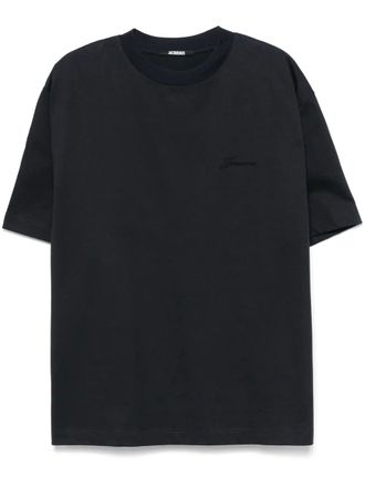 Jacquemus Le Halteres T-shirt - Black