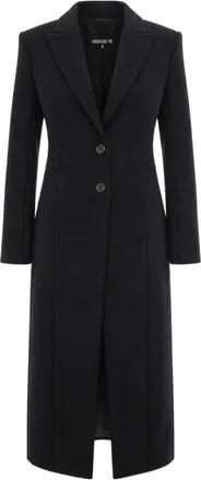 Patrizia Pepe Cappotto lungo - - Coats - Donna - Nero - S
