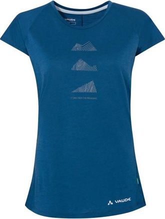 Vaude Tekoa Wool Merinoshirt f&uuml;r Damen | blau