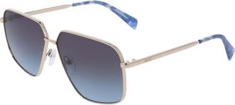 Liu Jo LJ162S 722 Mens Sunglasses Gold Size 60