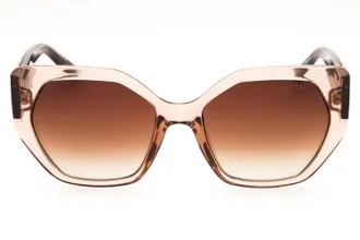 Guess GU7741 Oversized Tortoiseshell Sunglasses - Beige